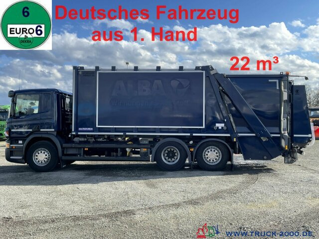 Scania P320 6x2 Zöller Medium X2 + Zöller Schüttung 1.1 - Caminhão de lixo: foto 1 Scania P320 6x2 Zöller Medium X2 + Zöller Schüttung 1.1 - Caminhão de lixo: foto 1