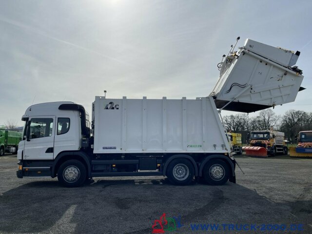 Caminhão de lixo para transporte de lixo Scania P320 Haller 21m³ Schüttung C-Trace Ident.4 Sitze: foto 10