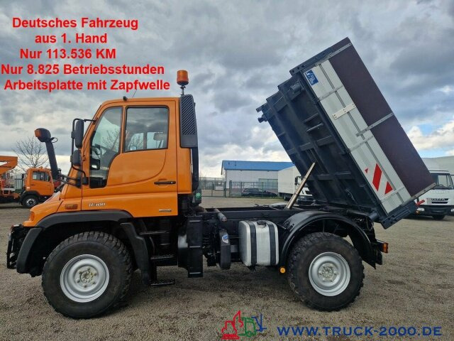Unimog U300 4x4 Zapfwelle Arbeitsplatte Nur 113.106 KM - Camião basculante: foto 1 Unimog U300 4x4 Zapfwelle Arbeitsplatte Nur 113.106 KM - Camião basculante: foto 1