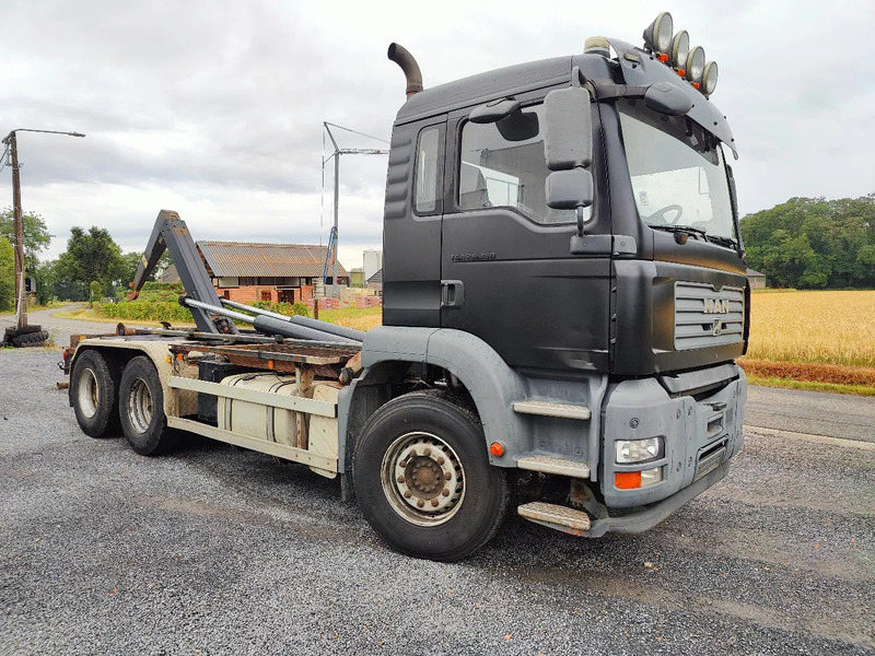 MAN TGA 26.350 6x4 Container AJK Euronorm 3 - Camião polibenne: foto 1 MAN TGA 26.350 6x4 Container AJK Euronorm 3 - Camião polibenne: foto 1