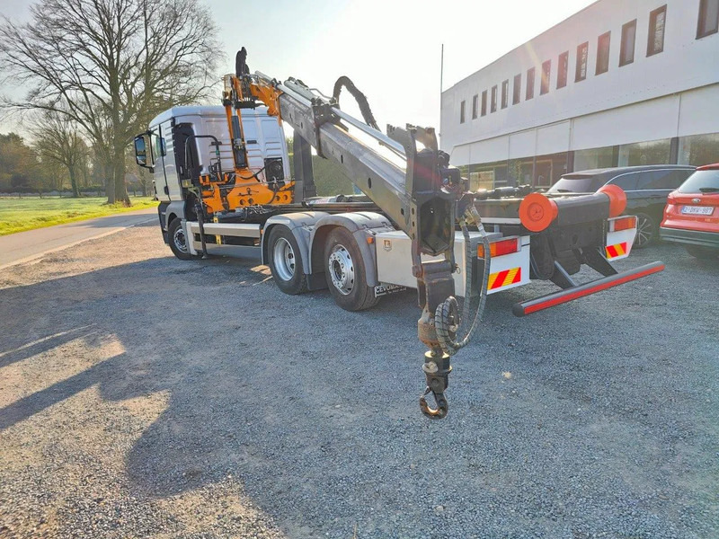 MAN TGX 26.400 6x2 Euro5 Container LEEBUR + Crane Effer 145 - Camião polibenne, Camião grua: foto 5 MAN TGX 26.400 6x2 Euro5 Container LEEBUR + Crane Effer 145 - Camião polibenne, Camião grua: foto 5