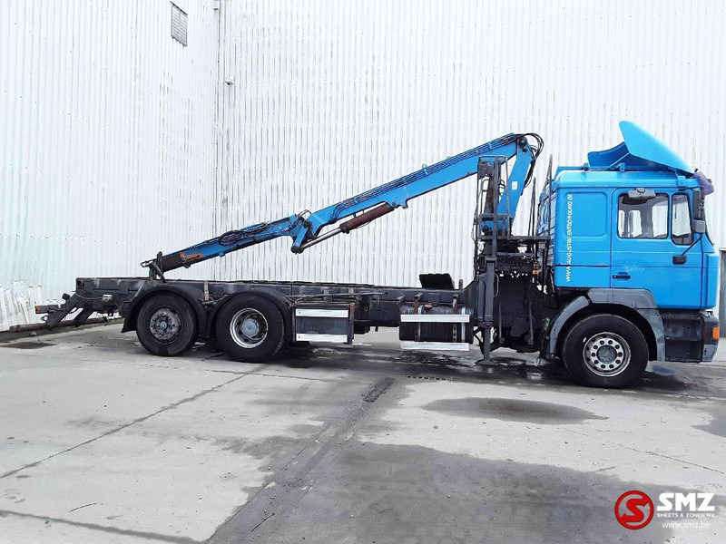 MAN 26.403 Atlas 140.1vA19 - Camião de caixa aberta/ Plataforma, Camião grua: foto 4 MAN 26.403 Atlas 140.1vA19 - Camião de caixa aberta/ Plataforma, Camião grua: foto 4