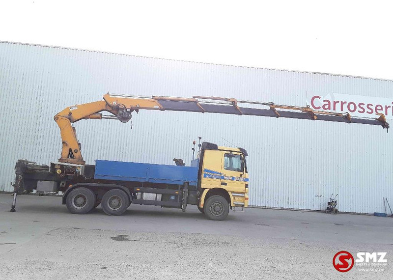 Mercedes-Benz Actros 3340 6x6 Effer 680 6s ext/remote 338'km - Camião de caixa aberta/ Plataforma, Camião grua: foto 4 Mercedes-Benz Actros 3340 6x6 Effer 680 6s ext/remote 338'km - Camião de caixa aberta/ Plataforma, Camião grua: foto 4