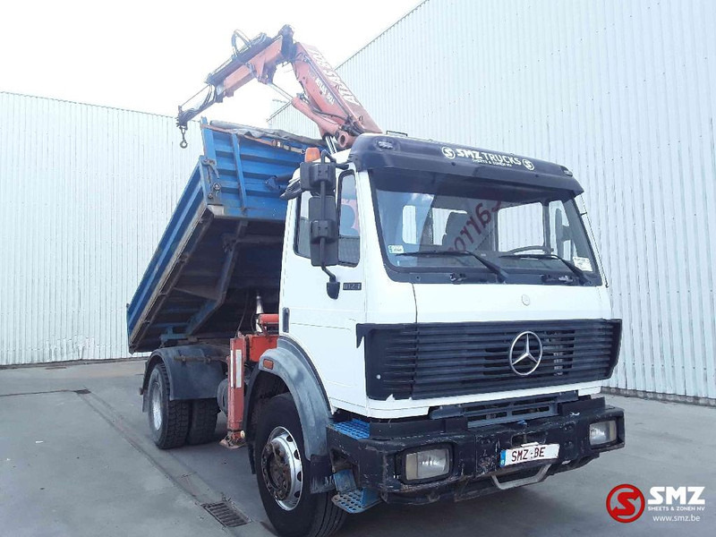 Mercedes-Benz SK 1824 Atlas Ak 80,1 A2 - Camião basculante, Camião grua: foto 1 Mercedes-Benz SK 1824 Atlas Ak 80,1 A2 - Camião basculante, Camião grua: foto 1