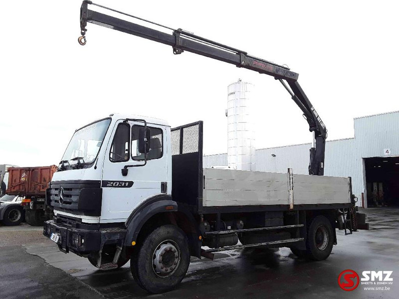 Mercedes-Benz SK 2031 lames manual - Camião de caixa aberta/ Plataforma, Camião grua: foto 5 Mercedes-Benz SK 2031 lames manual - Camião de caixa aberta/ Plataforma, Camião grua: foto 5