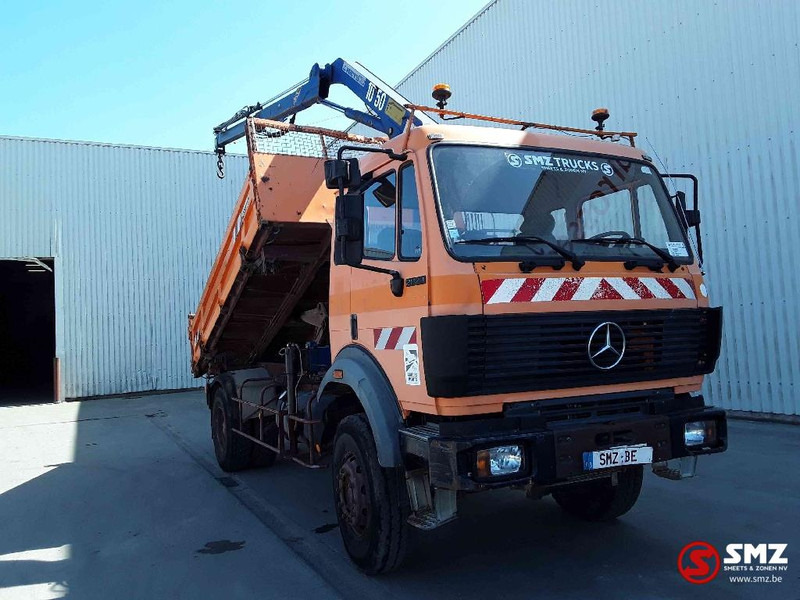 Mercedes-Benz SL 2024 top condition tipper-crane - Camião basculante, Camião grua: foto 1 Mercedes-Benz SL 2024 top condition tipper-crane - Camião basculante, Camião grua: foto 1