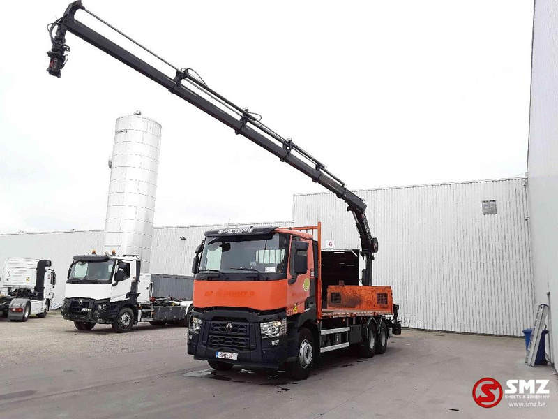 Renault C 430 Hiab 188_es 5+remote - Camião de caixa aberta/ Plataforma, Camião grua: foto 5 Renault C 430 Hiab 188_es 5+remote - Camião de caixa aberta/ Plataforma, Camião grua: foto 5