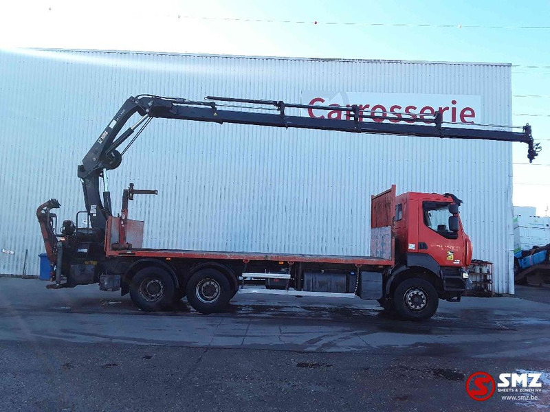 Renault Kerax 430 Hiab 211Ep4 +remote - Camião de caixa aberta/ Plataforma, Camião grua: foto 4 Renault Kerax 430 Hiab 211Ep4 +remote - Camião de caixa aberta/ Plataforma, Camião grua: foto 4