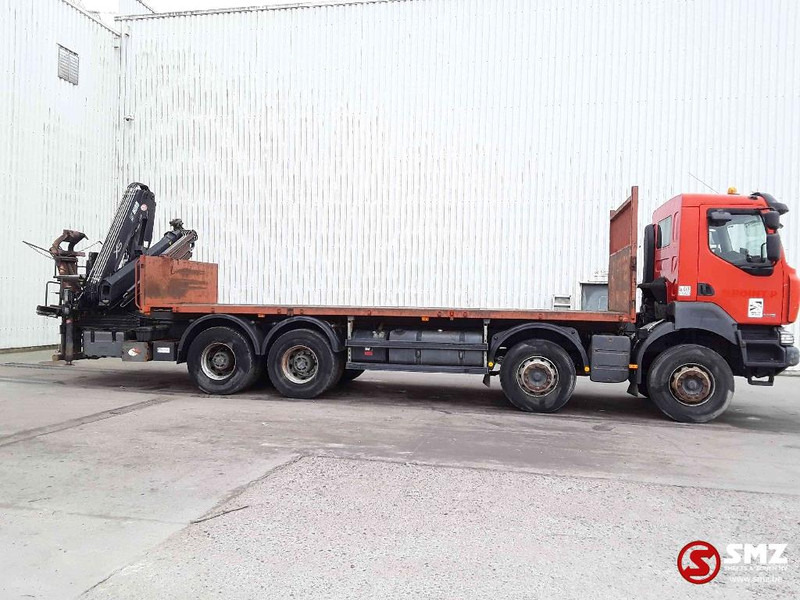 Renault Kerax 430 hiab 166 B- +remote - Camião de caixa aberta/ Plataforma, Camião grua: foto 4 Renault Kerax 430 hiab 166 B- +remote - Camião de caixa aberta/ Plataforma, Camião grua: foto 4