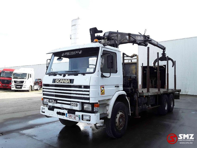 Scania 113 360 Diebolt big axle 12 gear retarder - Camião de caixa aberta/ Plataforma, Camião grua: foto 3 Scania 113 360 Diebolt big axle 12 gear retarder - Camião de caixa aberta/ Plataforma, Camião grua: foto 3