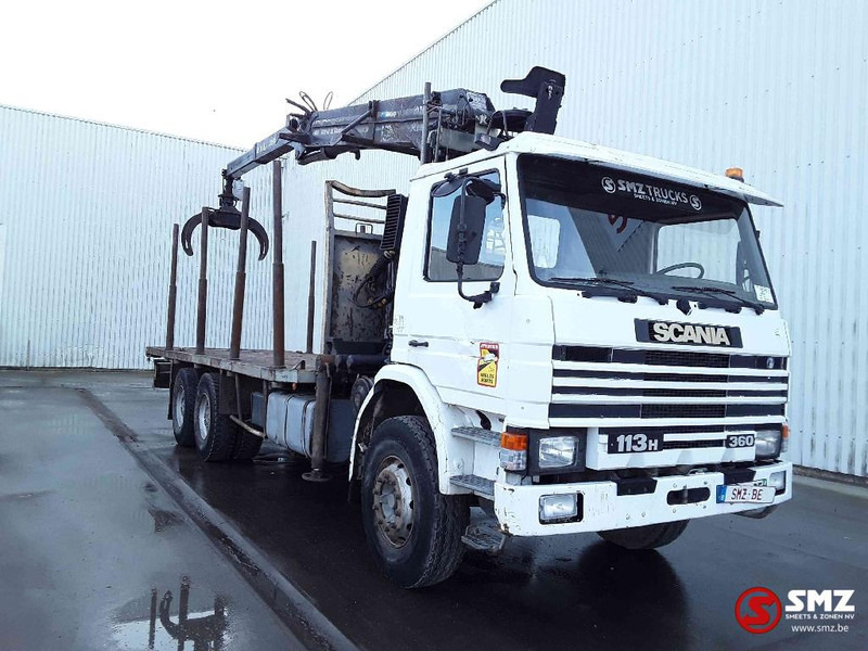 Scania 113 360 Diebolt big axle 12 gear retarder - Camião de caixa aberta/ Plataforma, Camião grua: foto 1 Scania 113 360 Diebolt big axle 12 gear retarder - Camião de caixa aberta/ Plataforma, Camião grua: foto 1