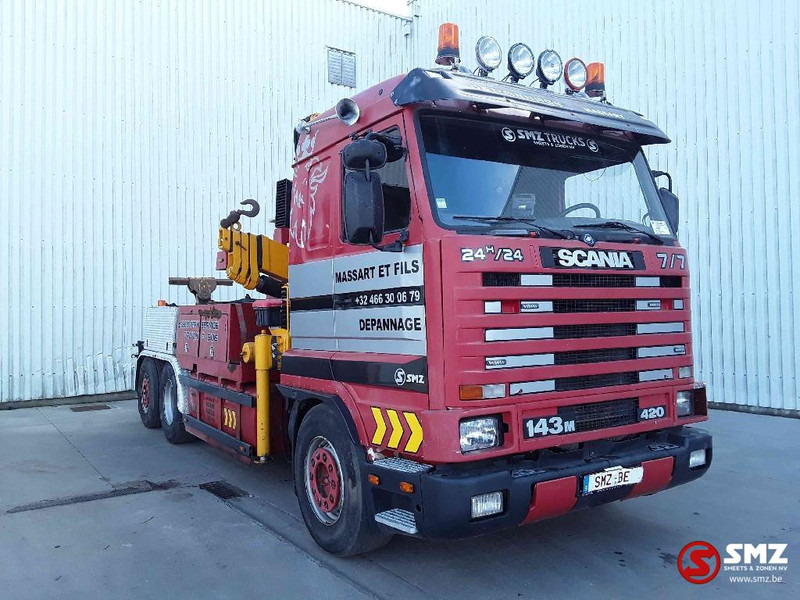 Scania 143 M 420 depannage + pesi 3 - Caminhão reboque: foto 1 Scania 143 M 420 depannage + pesi 3 - Caminhão reboque: foto 1