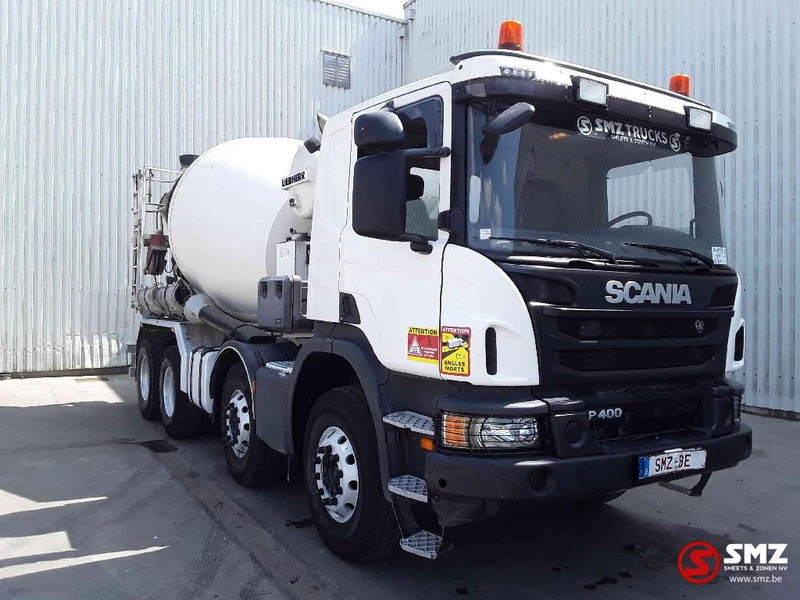 Scania P 400 8m3 + transportband - Camião betoneira: foto 1 Scania P 400 8m3 + transportband - Camião betoneira: foto 1