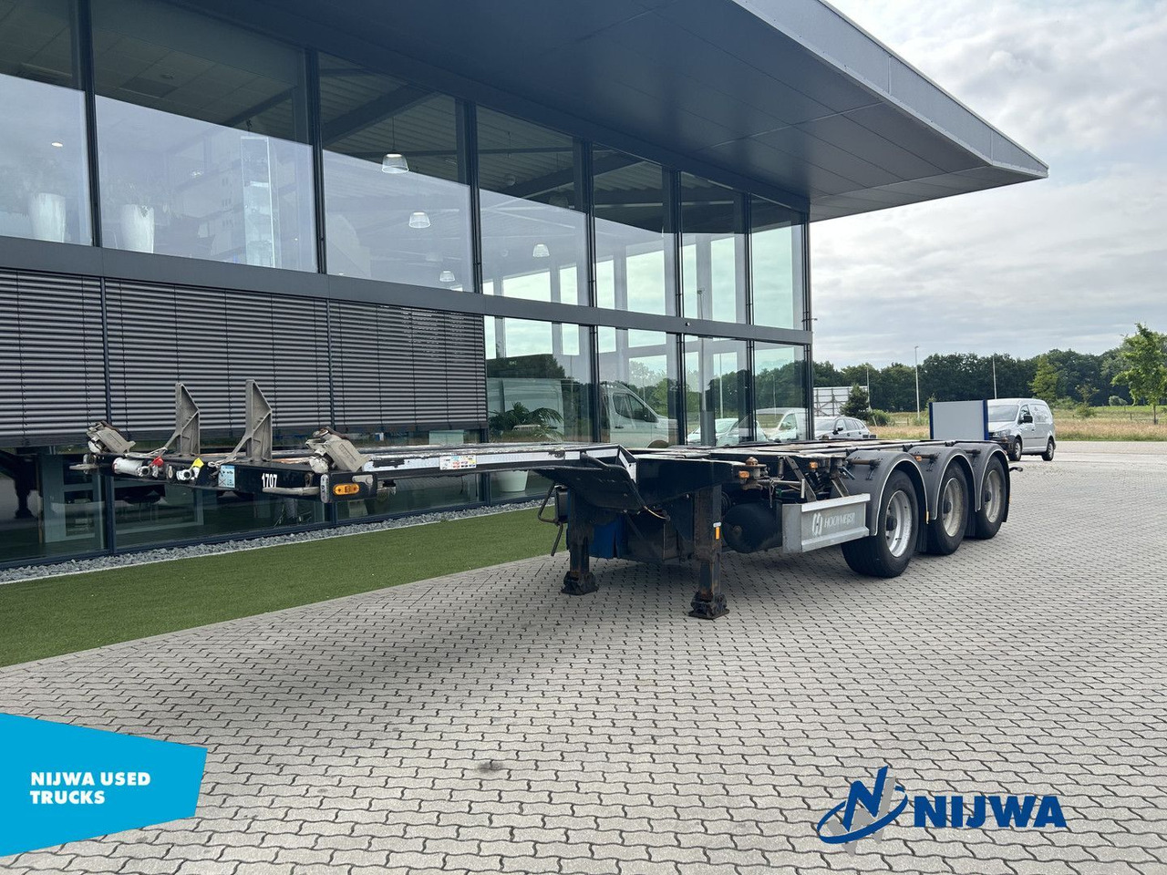 Semi-reboque transportador de contêineres/ Caixa móvel D-TEC FLEXITRAILER 20-30-40-45 ft containers + Genset: foto 1