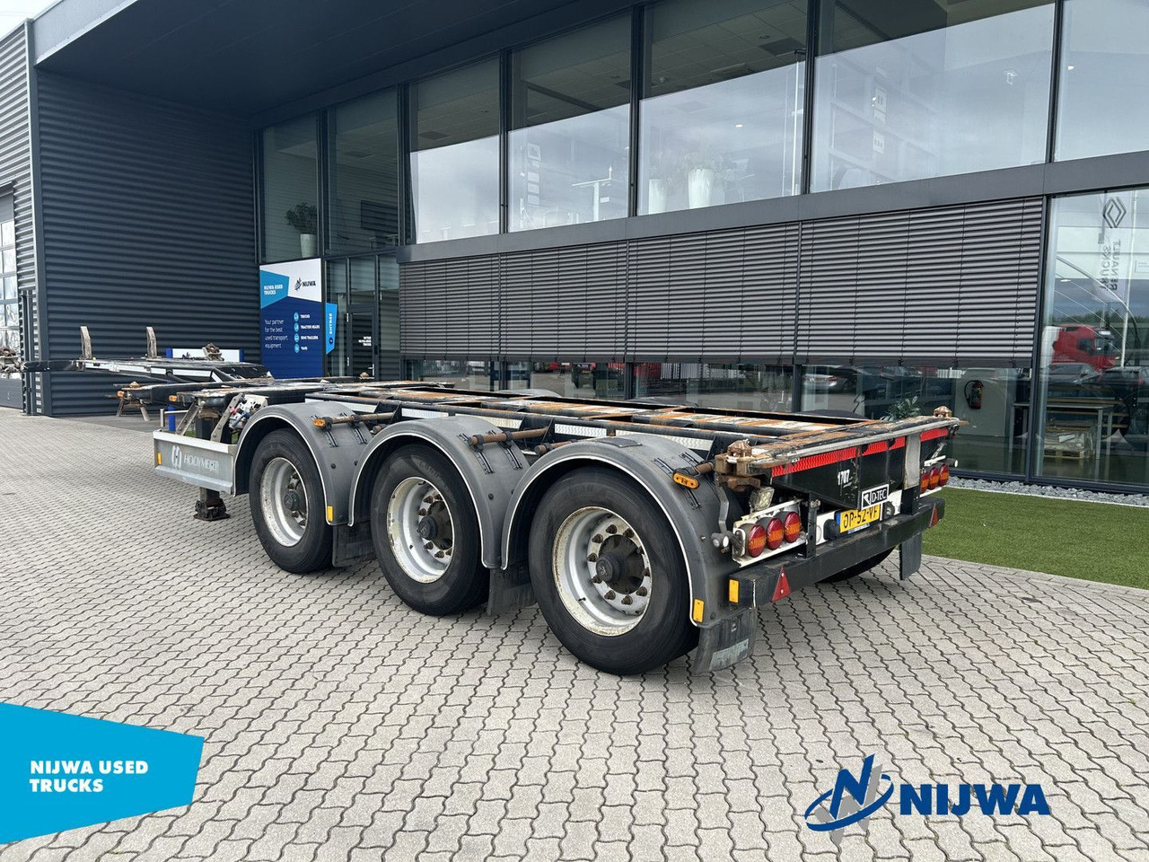 D-TEC FLEXITRAILER 20-30-40-45 ft containers + Genset - Semi-reboque transportador de contêineres/ Caixa móvel: foto 3 D-TEC FLEXITRAILER 20-30-40-45 ft containers + Genset - Semi-reboque transportador de contêineres/ Caixa móvel: foto 3