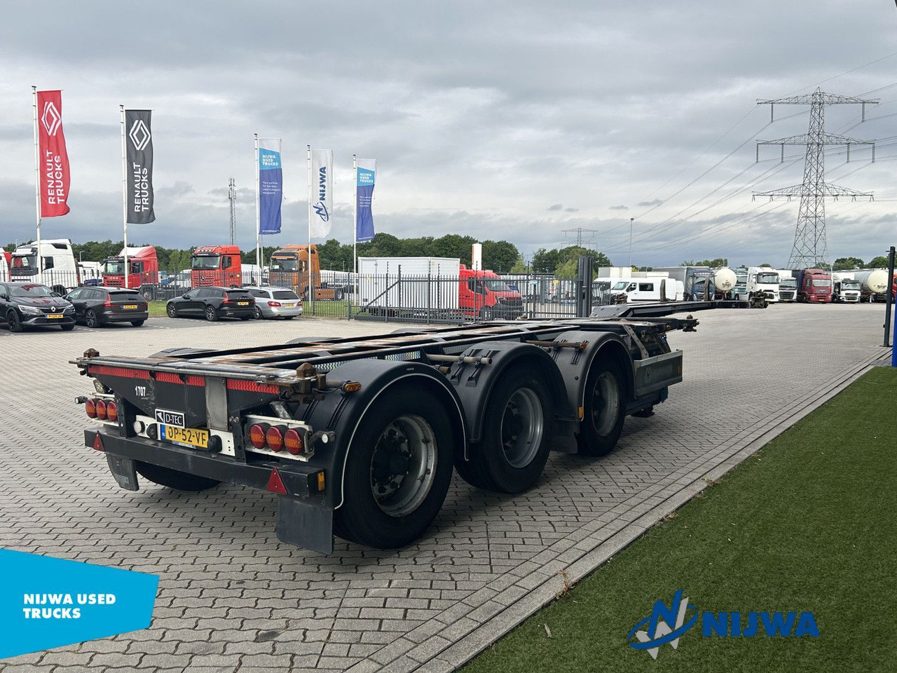 D-TEC FLEXITRAILER 20-30-40-45 ft containers + Genset - Semi-reboque transportador de contêineres/ Caixa móvel: foto 4 D-TEC FLEXITRAILER 20-30-40-45 ft containers + Genset - Semi-reboque transportador de contêineres/ Caixa móvel: foto 4