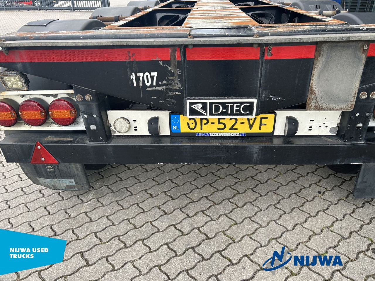 D-TEC FLEXITRAILER 20-30-40-45 ft containers + Genset - Semi-reboque transportador de contêineres/ Caixa móvel: foto 5 D-TEC FLEXITRAILER 20-30-40-45 ft containers + Genset - Semi-reboque transportador de contêineres/ Caixa móvel: foto 5