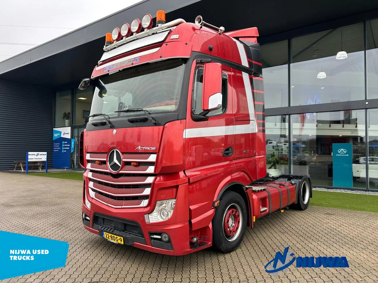 Mercedes-Benz ACTROS 450 4X2 Koelkast + Standkachel - Tractor: foto 1 Mercedes-Benz ACTROS 450 4X2 Koelkast + Standkachel - Tractor: foto 1