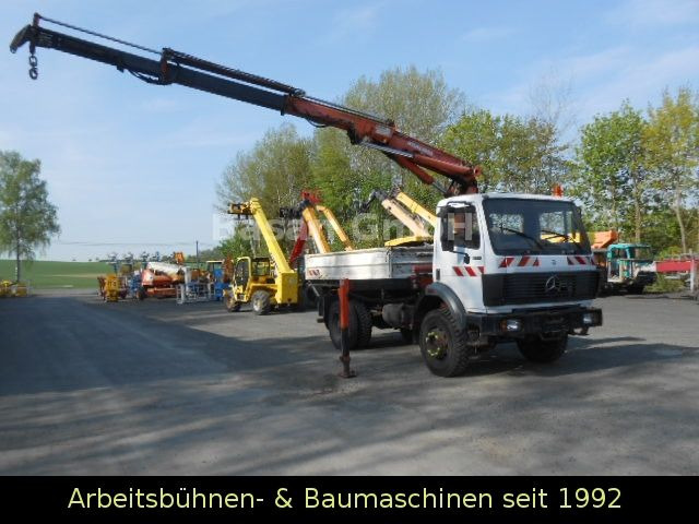 Mercedes-Benz MB 1717 AK Kipper Allrad mit Kran Atlas 100.1 Mercedes-Benz MB 1717 AK Kipper Allrad mit Kran Atlas 100.1 - Camião basculante, Camião grua: foto 2 Mercedes-Benz MB 1717 AK Kipper Allrad mit Kran Atlas 100.1 Mercedes-Benz MB 1717 AK Kipper Allrad mit Kran Atlas 100.1 - Camião basculante, Camião grua: foto 2