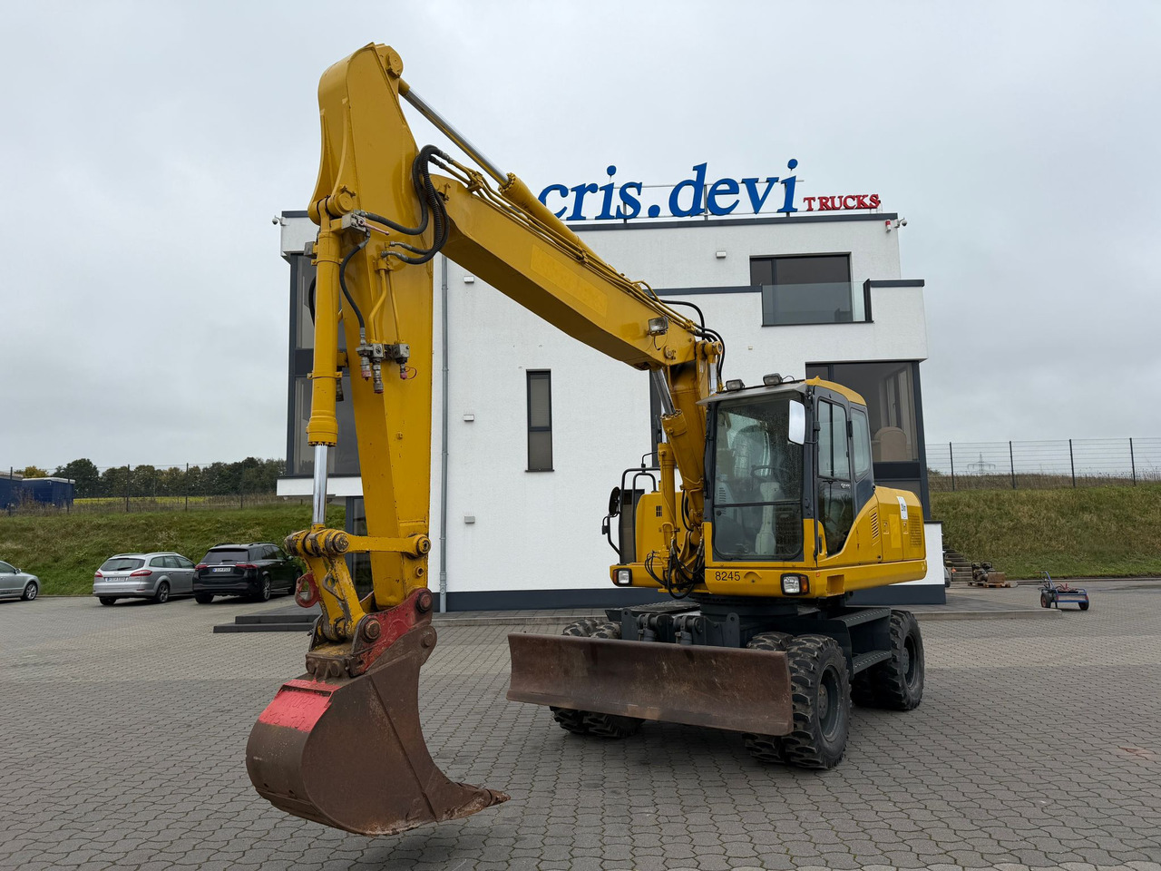 Escavadeira de rodas Komatsu PW 180 - 7: foto 7
