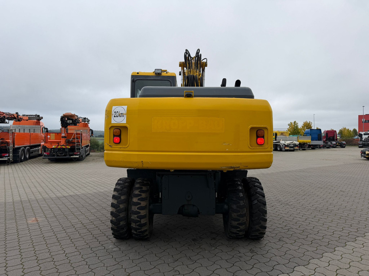 Escavadeira de rodas Komatsu PW 180 - 7: foto 9