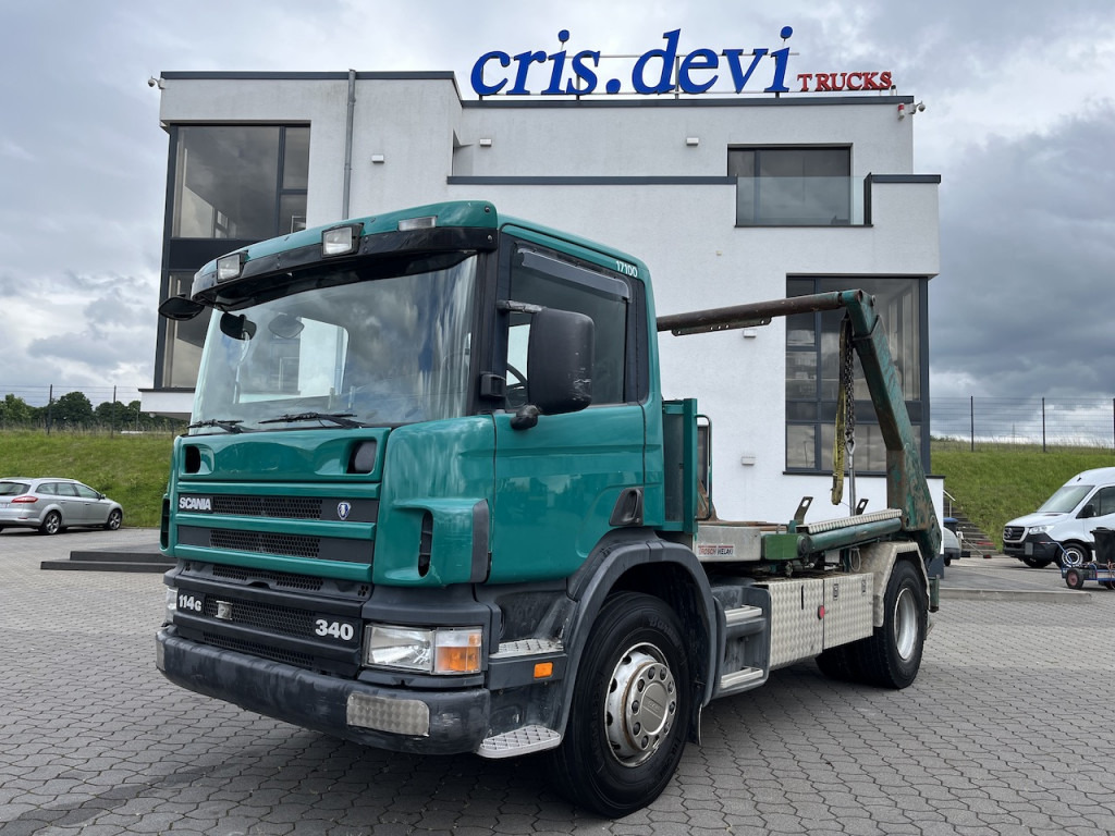 Scania P114 340 4x2 Trösch Absetzkipper Retarder AHK - Camião multibenne: foto 1 Scania P114 340 4x2 Trösch Absetzkipper Retarder AHK - Camião multibenne: foto 1