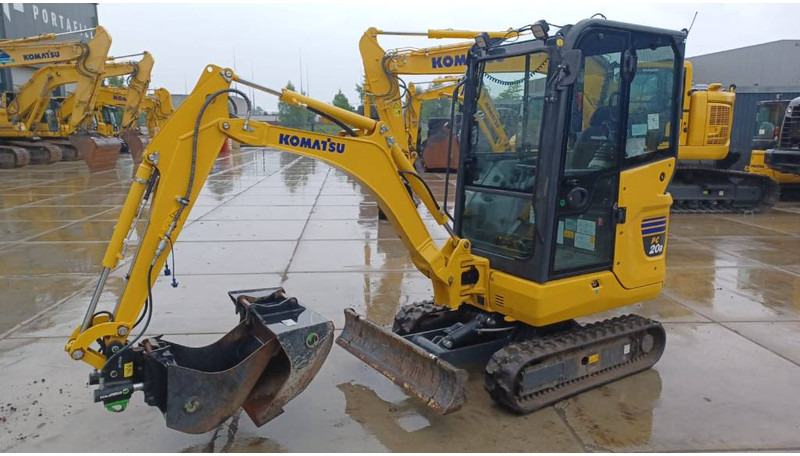 Komatsu PC 20 MR-5 - Mini escavadeira: foto 4 Komatsu PC 20 MR-5 - Mini escavadeira: foto 4