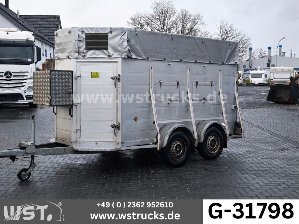Blomert V30 Großvieh Vollalu Seilwinde Viehanhänger - Reboque transporte de gado: foto 1 Blomert V30 Großvieh Vollalu Seilwinde Viehanhänger - Reboque transporte de gado: foto 1