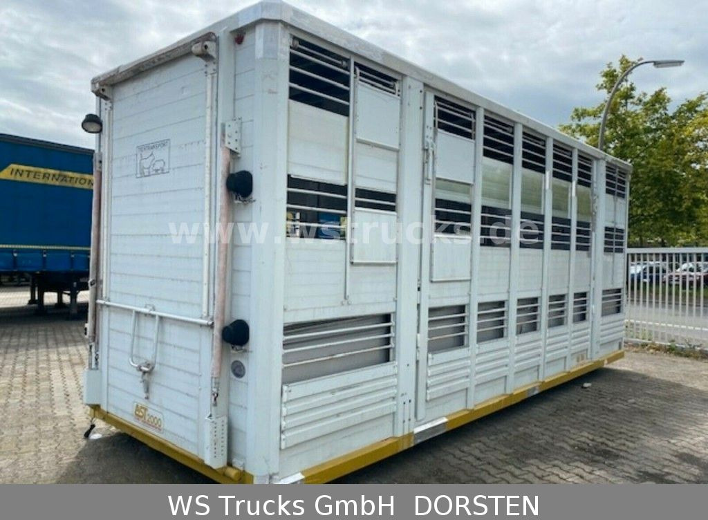 Mercedes-Benz KABA 3 Stock Vollalu Mercedes-Benz KABA 3 Stock Vollalu Viehaufbau - Caixa móvel/ Contentor: foto 5 Mercedes-Benz KABA 3 Stock Vollalu Mercedes-Benz KABA 3 Stock Vollalu Viehaufbau - Caixa móvel/ Contentor: foto 5