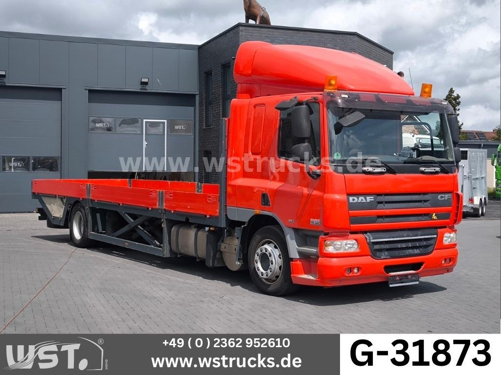 DAF CF 75 360 Spezial Radmulden 9,00 m Tielader - Camião transporte de veículos: foto 1 DAF CF 75 360 Spezial Radmulden 9,00 m Tielader - Camião transporte de veículos: foto 1