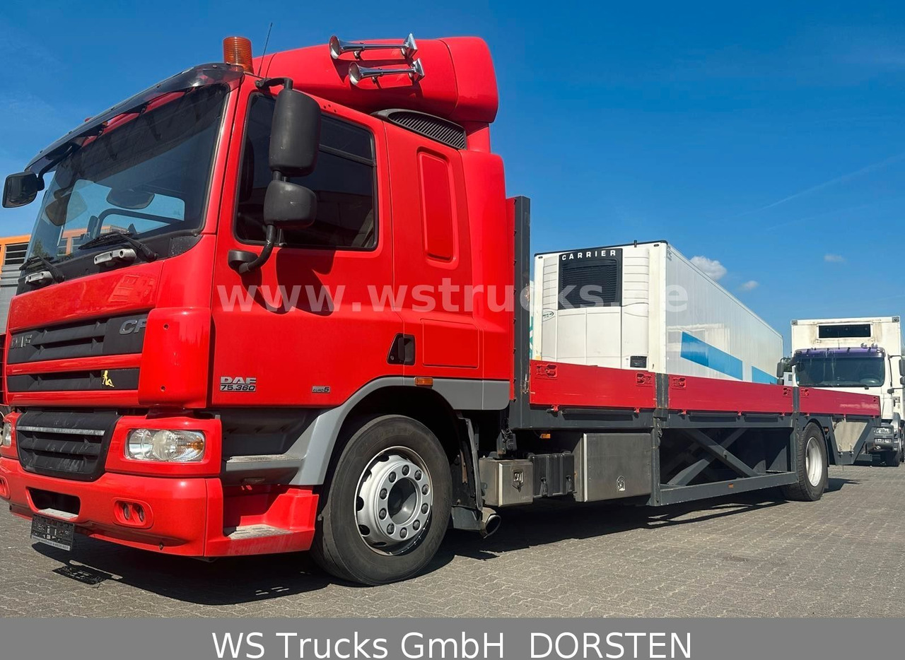 DAF CF 75 360 Spezial Radmulden 9,00 m Tielader - Camião transporte de veículos: foto 2 DAF CF 75 360 Spezial Radmulden 9,00 m Tielader - Camião transporte de veículos: foto 2