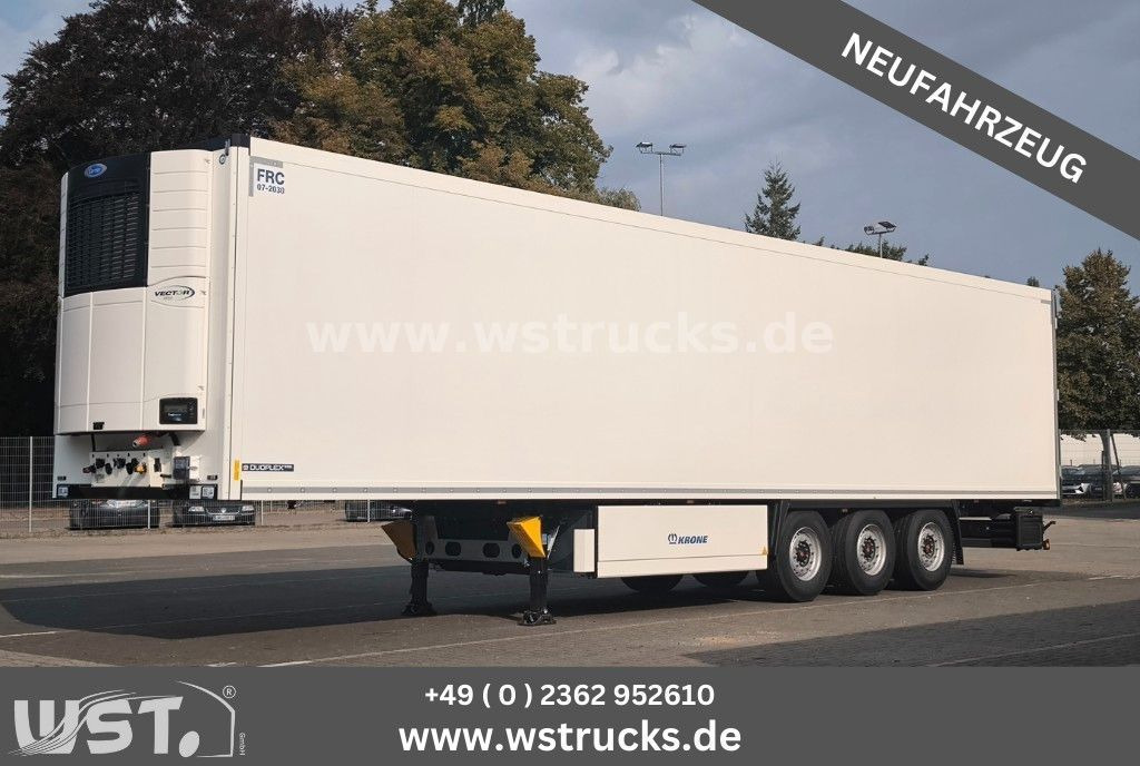 Krone Kühlauflieger Carrier Vector 1550 Rohrbahn - Semi-reboque frigorífico: foto 1 Krone Kühlauflieger Carrier Vector 1550 Rohrbahn - Semi-reboque frigorífico: foto 1