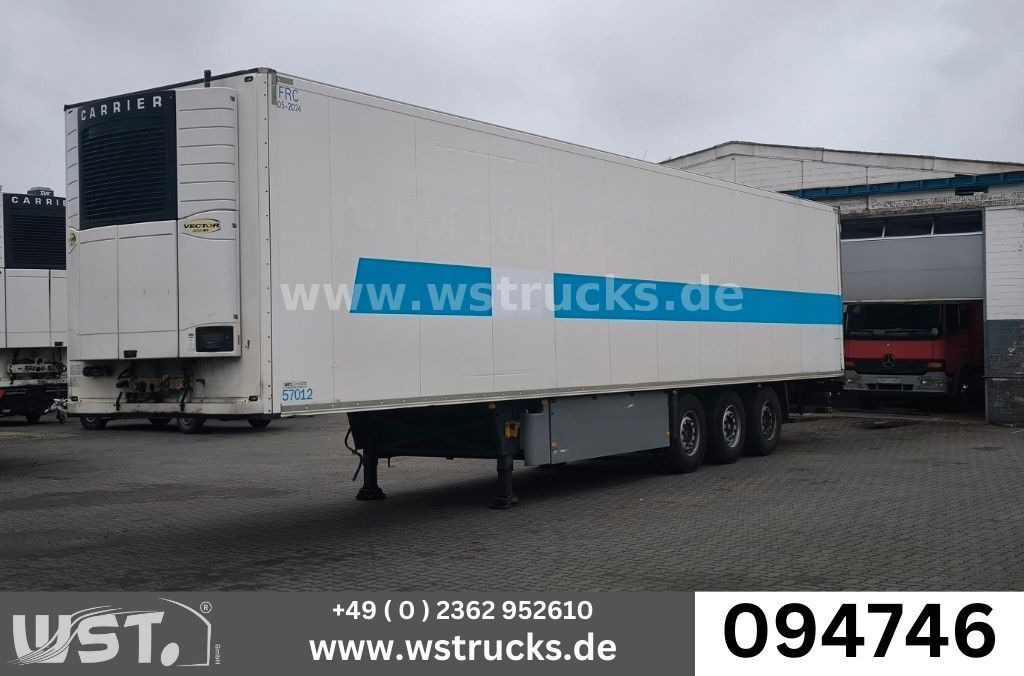 Schmitz Cargobull SKO 24 Kühlauflieger | Rohrbahn Vector 1850Mt - Semi-reboque frigorífico: foto 1 Schmitz Cargobull SKO 24 Kühlauflieger | Rohrbahn Vector 1850Mt - Semi-reboque frigorífico: foto 1