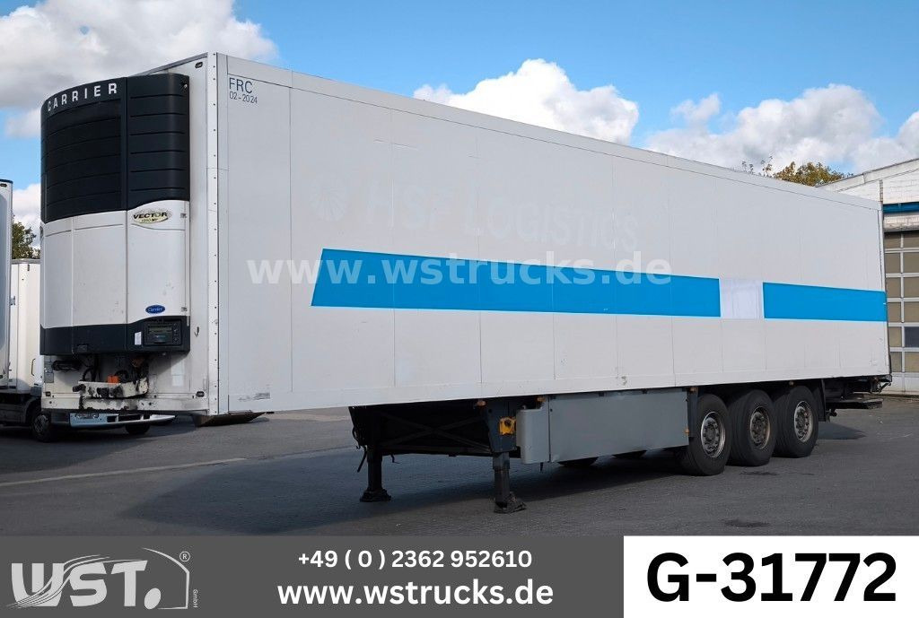 Schmitz Cargobull SKO 24 Kühlauflieger | Rohrbahn Vector 1850Mt - Semi-reboque frigorífico: foto 1 Schmitz Cargobull SKO 24 Kühlauflieger | Rohrbahn Vector 1850Mt - Semi-reboque frigorífico: foto 1