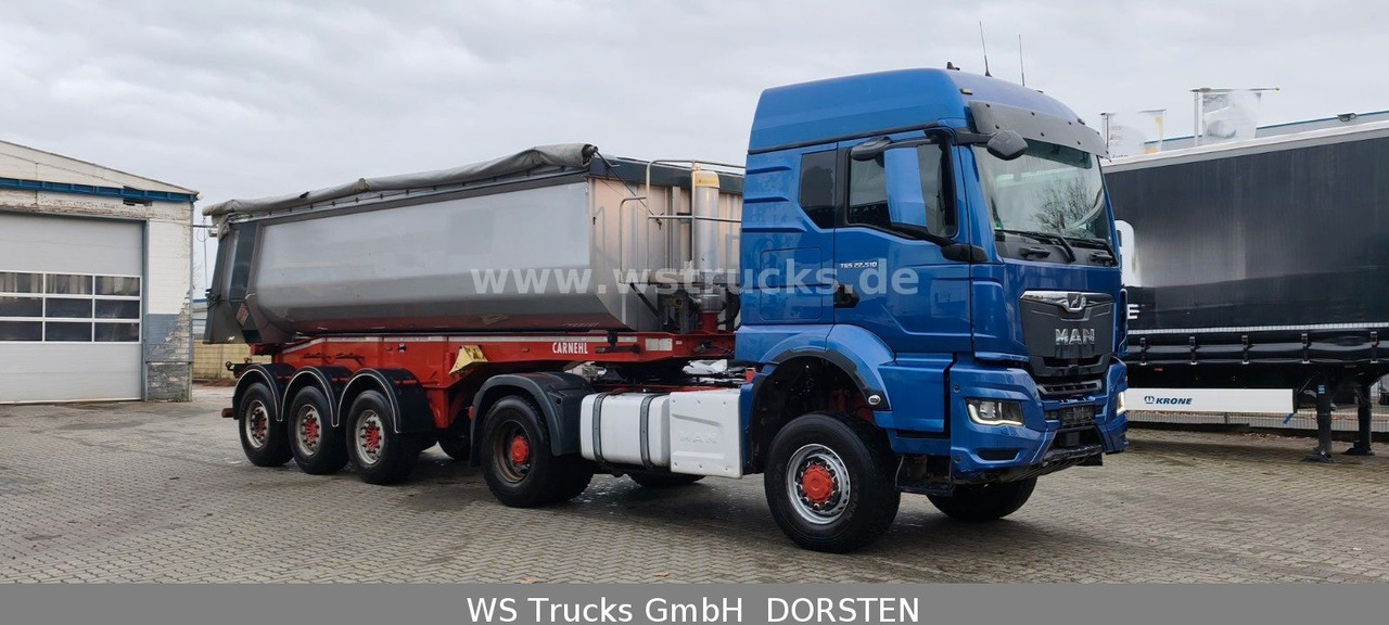 MAN TGS 22.510 4x4AP Hydraulik + Carnehl Kipper - Tractor: foto 3 MAN TGS 22.510 4x4AP Hydraulik + Carnehl Kipper - Tractor: foto 3