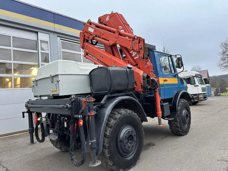 Unimog U 1500 (425) Ferrari Kran 147.2A*Jib* TÜV NEU! - Camião, Camião grua: foto 4 Unimog U 1500 (425) Ferrari Kran 147.2A*Jib* TÜV NEU! - Camião, Camião grua: foto 4