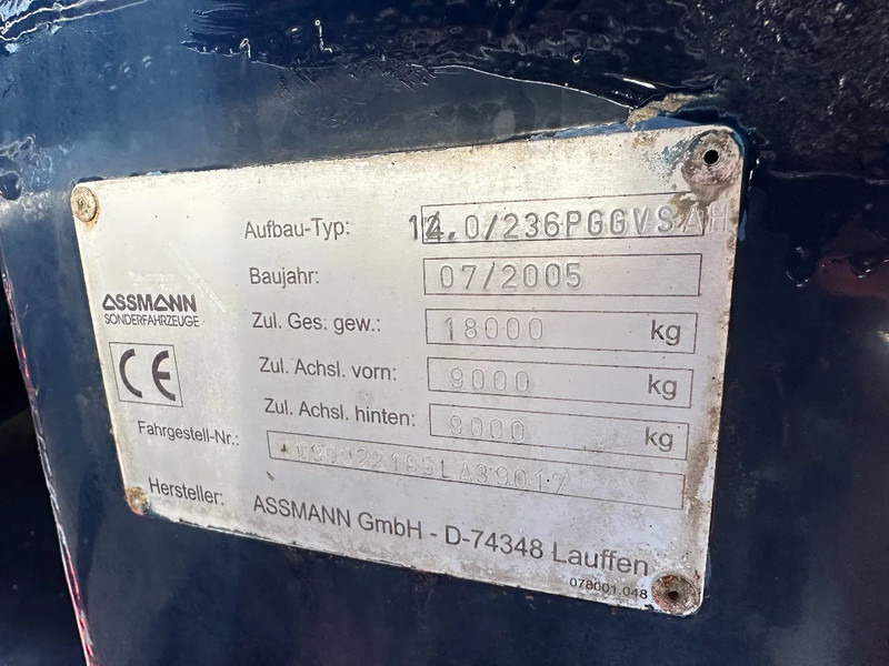 Reboque cisterna Diversen ASSMANN SAUG / DRUCK CHEMIE V4A EDELSTAHL: foto 11