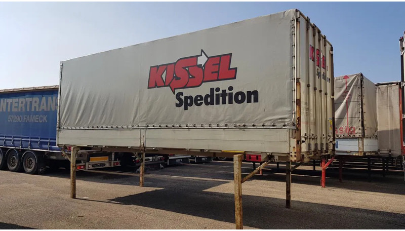 Krone 2 x 7,45m XL12642 Wechselbrücken Planen 2 x 7,45m XL12642 Wechselbrücken Planen - Toldo carroçaria: foto 2 Krone 2 x 7,45m XL12642 Wechselbrücken Planen 2 x 7,45m XL12642 Wechselbrücken Planen - Toldo carroçaria: foto 2