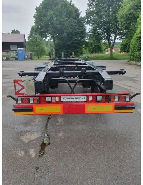 Krone Tandem Standard Lafette tiefgekuppelt 2-Achs Tandem Standard Lafette tiefgekuppelt TÜV NEU! - Reboque transportador de contêineres/ Caixa móvel: foto 5 Krone Tandem Standard Lafette tiefgekuppelt 2-Achs Tandem Standard Lafette tiefgekuppelt TÜV NEU! - Reboque transportador de contêineres/ Caixa móvel: foto 5