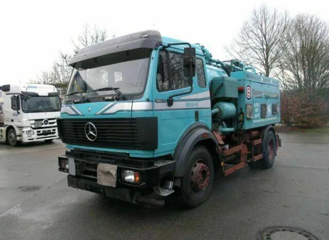 Mercedes-Benz ASSMANN SAUG SPÜL A3 TANK +KOMBIFZ f. Diesel/ Heizöl - Caminhão limpa fossa: foto 1 Mercedes-Benz ASSMANN SAUG SPÜL A3 TANK +KOMBIFZ f. Diesel/ Heizöl - Caminhão limpa fossa: foto 1