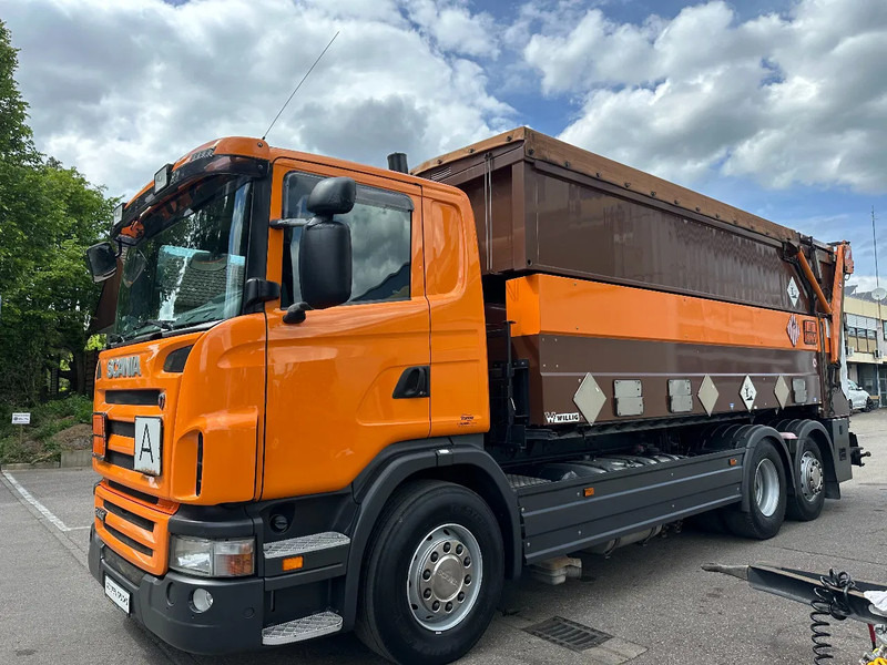 Camião cisterna Scania G440 6x2*Willig*Tank Altöl+Filter Entsorgung ADR: foto 11