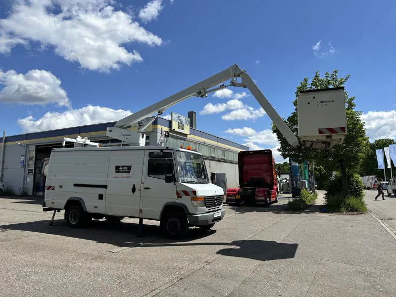 Veículo comercial Mercedes-Benz Vario 614 D-KA RUTHMANN K130 Hubsteiger 13 m TÜV neu: foto 13 Veículo comercial Mercedes-Benz Vario 614 D-KA RUTHMANN K130 Hubsteiger 13 m TÜV neu: foto 13