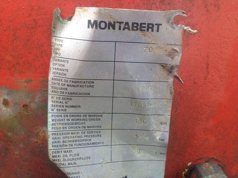 MONTABERT BATEUR A PAL PLANCHE TYPE 70 - Equipamento de construção: foto 5 MONTABERT BATEUR A PAL PLANCHE TYPE 70 - Equipamento de construção: foto 5