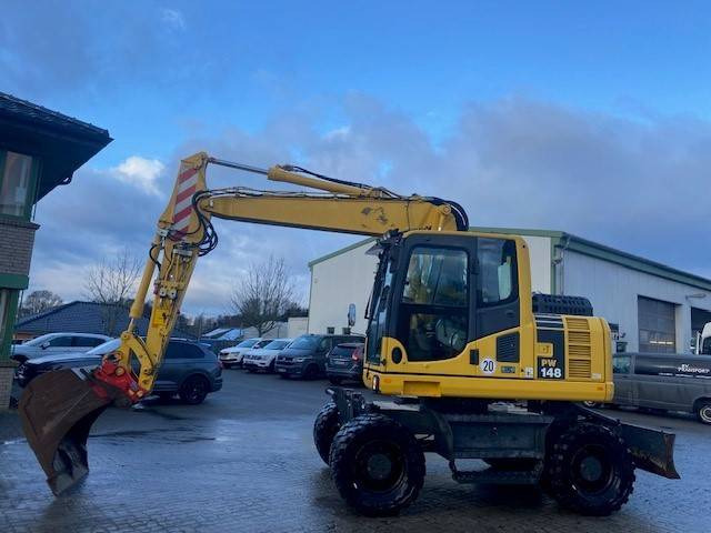 Komatsu PW 148-8 MIETE / RENTAL (12005295) - Escavadeira de rodas: foto 1 Komatsu PW 148-8 MIETE / RENTAL (12005295) - Escavadeira de rodas: foto 1