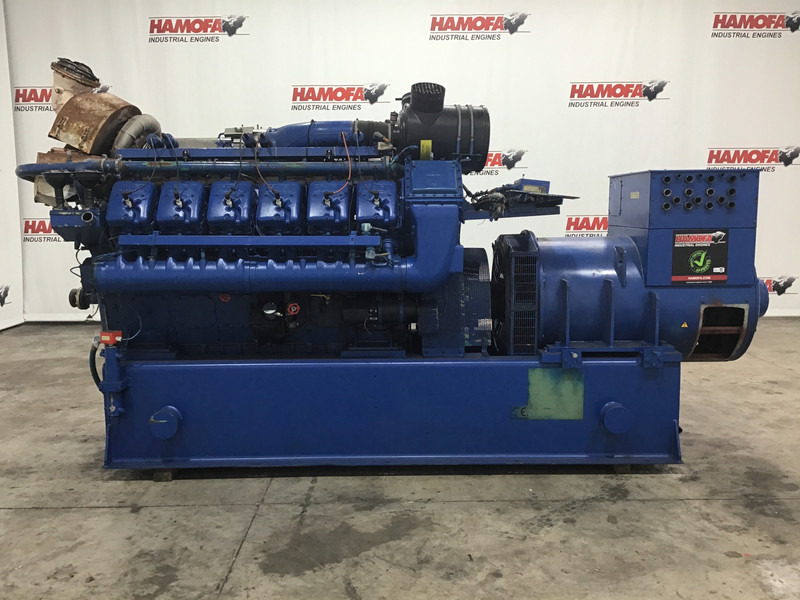 Deutz MWM CBG620V12 GENERATOR 738 KVA USED - Gerador elétrico: foto 2 Deutz MWM CBG620V12 GENERATOR 738 KVA USED - Gerador elétrico: foto 2
