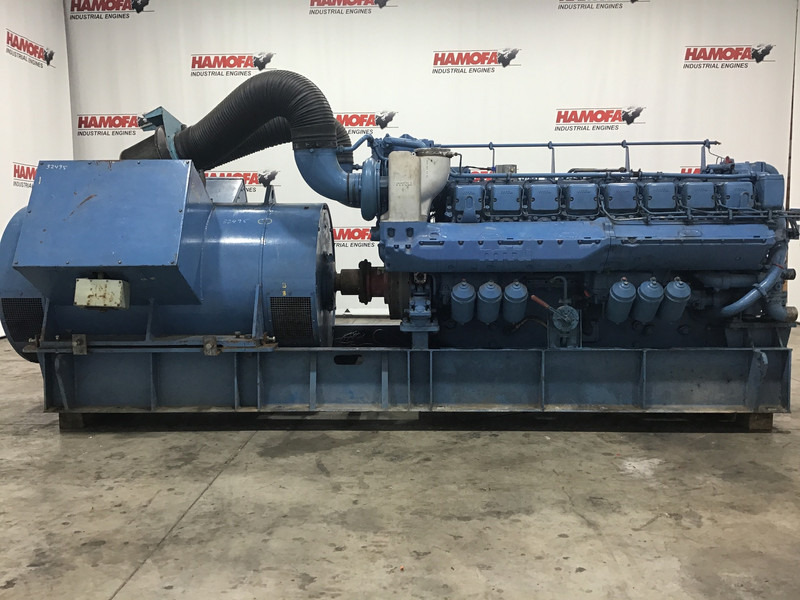 MTU 16V396 GENERATOR 1875KVA USED - Gerador elétrico: foto 1 MTU 16V396 GENERATOR 1875KVA USED - Gerador elétrico: foto 1
