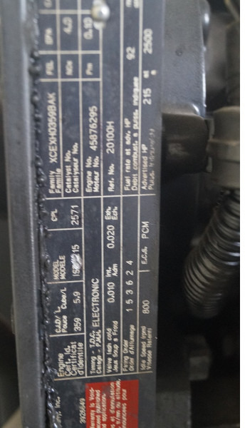 Máquina de construção novo Cummins ISB CM550 CPL 2571 NEW: foto 6