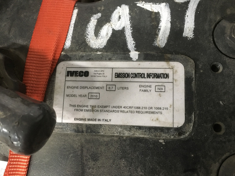 Máquina de construção Iveco F4HFE413J*A002 USED: foto 7 Máquina de construção Iveco F4HFE413J*A002 USED: foto 7