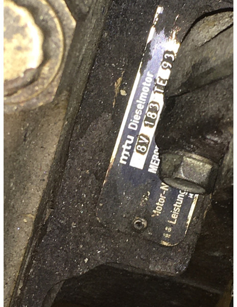 Máquina de construção MTU 8V183-TE93-564 USED: foto 6 Máquina de construção MTU 8V183-TE93-564 USED: foto 6