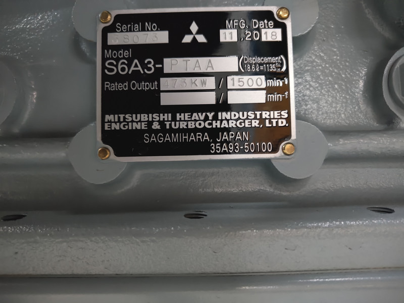 Mitsubishi S6A3-PTAA NEW - Máquina de construção: foto 5 Mitsubishi S6A3-PTAA NEW - Máquina de construção: foto 5